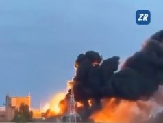 Горит предприятие. Фото: ВКонтакте