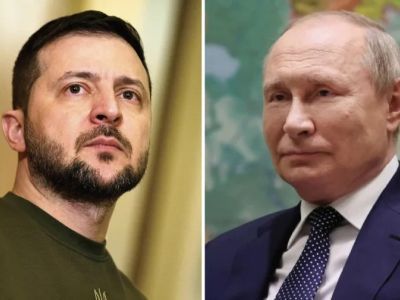 Владимир Зеленский и Владимир Путин. Фото: yahoo.com Владимир Зеленский и Владимир Путин. Фото: yahoo.com